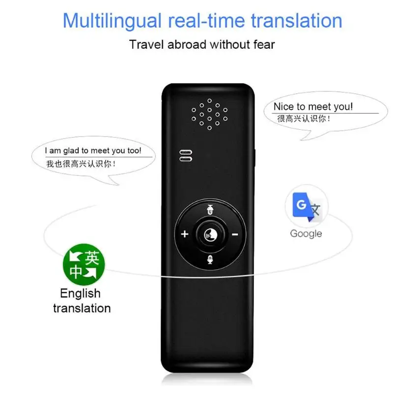 T11 Bluetooth Фото мгновенный голосовой переводчик речевой интерактивный перевод инструмент громкоговоритель с высокой мощностью и точностью