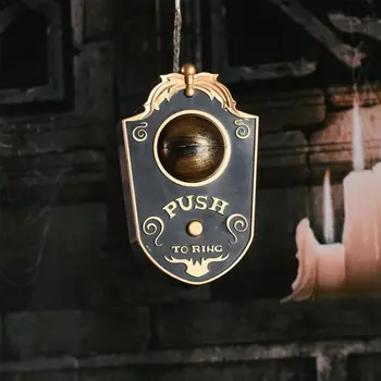 

Halloween Horror Doorbell Creepy Rotating Eyes Ghostly Door Escape Sounds Decor Scary Costume Haunted Party Props Bell Hous K7X3