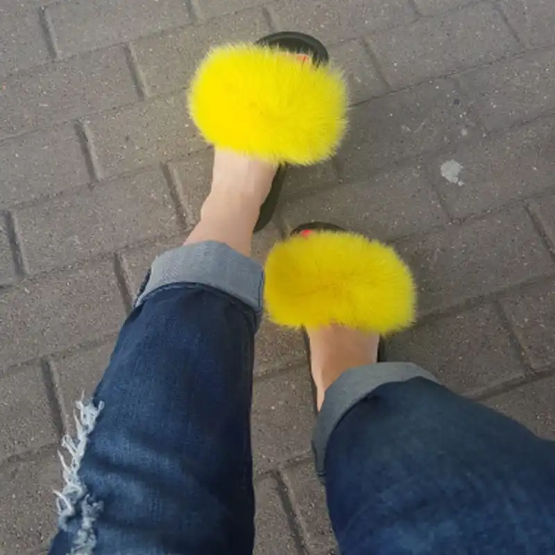 sexy fuzzy slippers
