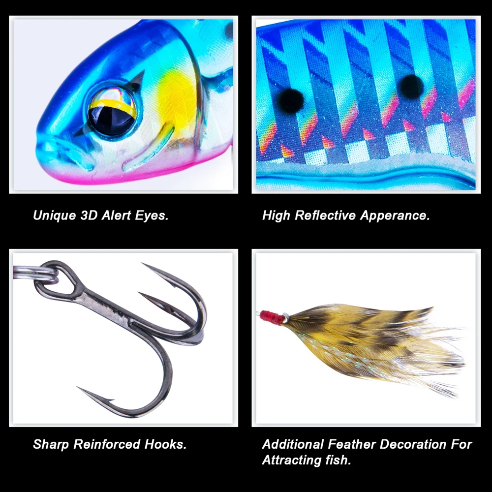 Metal VIB Fishing LURES (16)