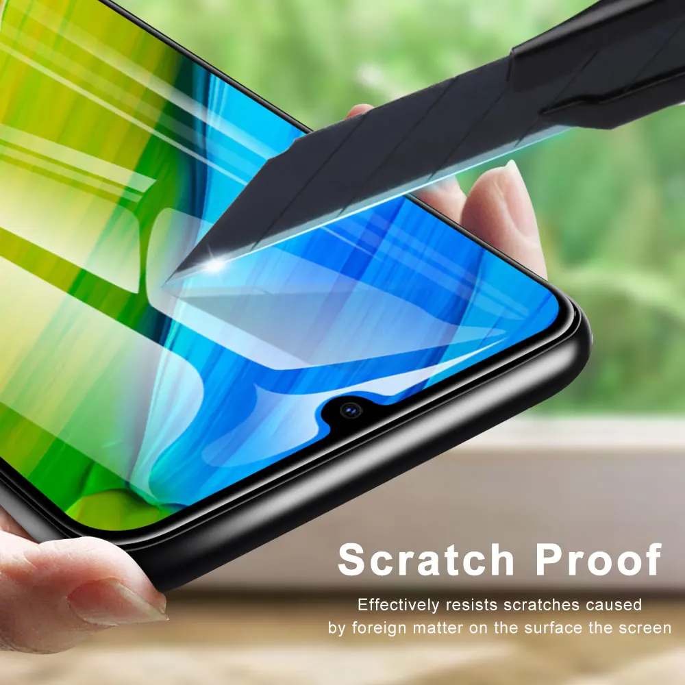 3 шт. закаленное стекло для Xiaomi Redmi note 7 6A 7A 8 Pro полное покрытие Защитная пленка Note pro