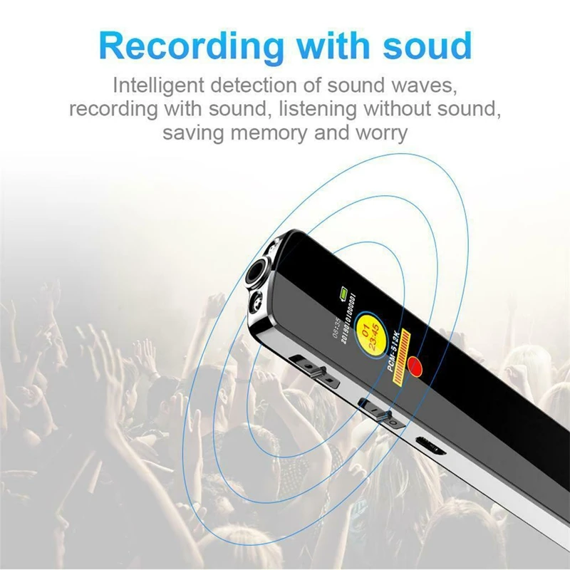 Mp3 плеер Диктофон 8 Гб воспроизведение музыки с fm-радио проигрыватель электронных книг MP3 30 часов воспроизведения для бега