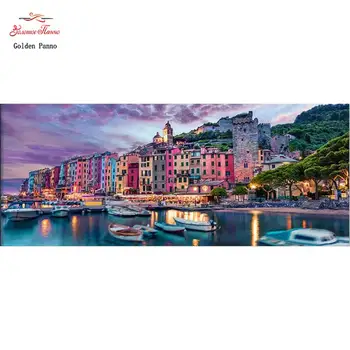 

5D DIY Diamond Painting City Rhinestones Pictures Full Square Diamond Embroidery Landscape Handicrafts