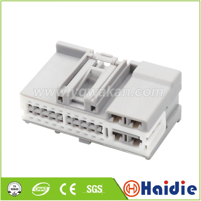 

2sets 24pin auto housing electric wiring harness plug connector