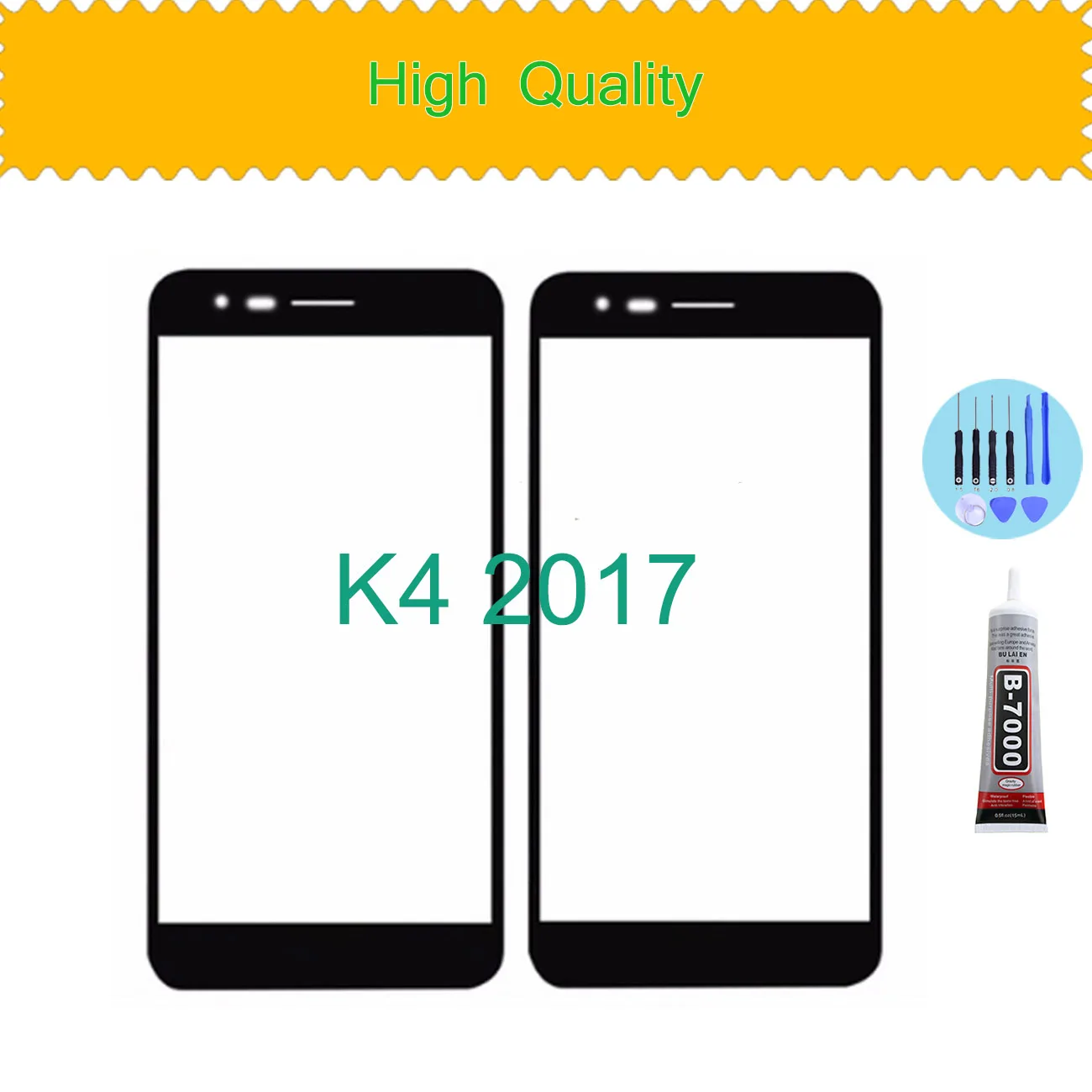 Стекло передней панели для LG K4 2017 Phoenix 3 Fortune M160 X230 переднее стекло (без сенсорного