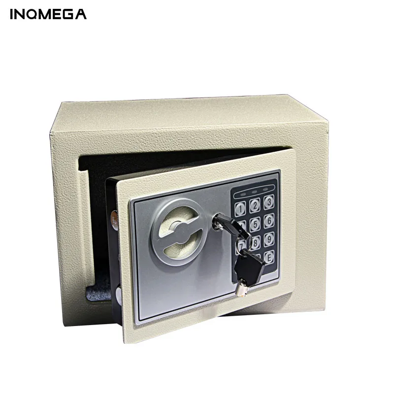 Home Electronic Safe Box With Digital Keypad Lock Mini Lockable Jewelry Storage Case Safe Money Cash Storage Box