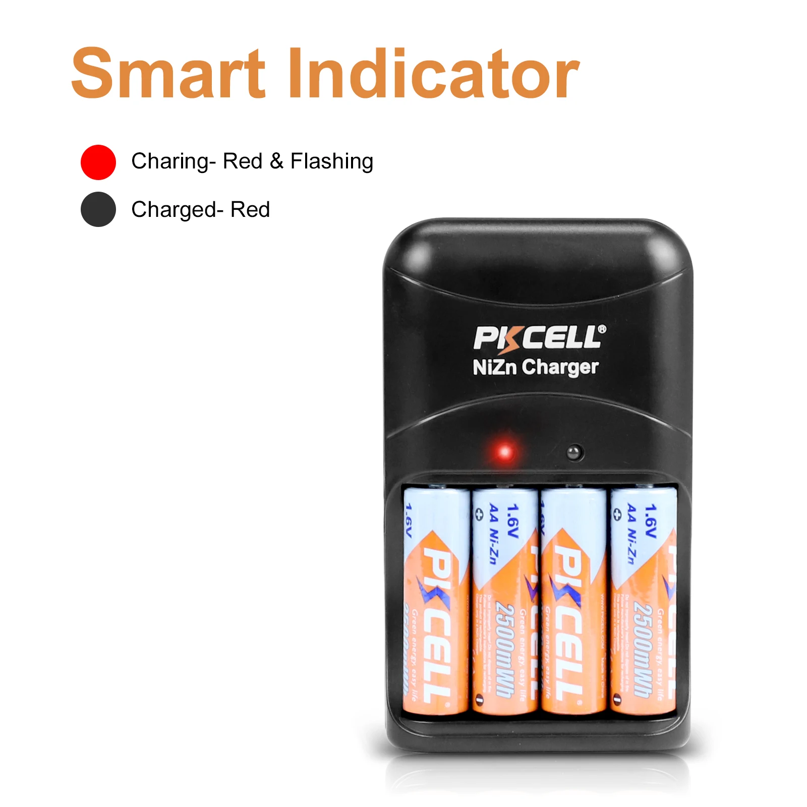 Introducir 93+ imagen energizer battery charger blinking red Abzlocal.mx