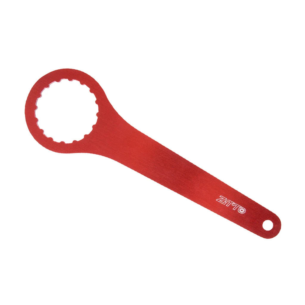 Aluminum Alloy Bicycle Axis Wrench Bike Repair Maintenance Wrenches Tools Replacement Black / Red  20cm x 8cm x 9cm