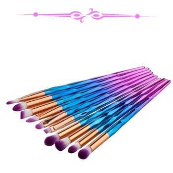 

10Pcs Makeup Brushes Set Eye Shadow Eyebrow Eyeliner Foundation Powder Lip Brushes Travel Make Up Brush Kit Cosmetic Beatuy Tool