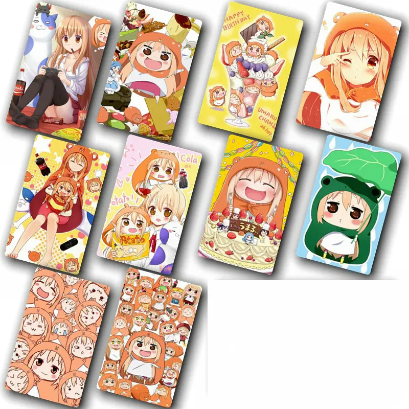 Himouto! Умару-Чан карта аниме стикер пакет DIY водонепроницаемая карта классические детские наклейки игрушки для детей 100 шт