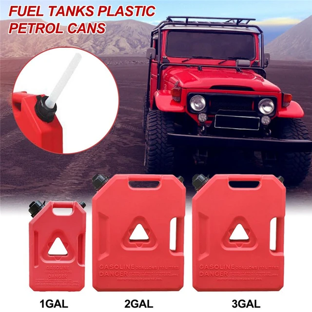 1/2/3 gallonen Benzin Öl Container Kraftstoff Kanister Kraftstoff Tank Gas  Können Kunststoff Benzin Lagerung Container für SUV Auto motorrad -  AliExpress