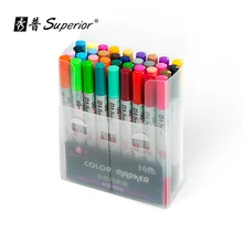Улучшенный 866 серия художественный маркер Профессиональный манга эскиз маркеры 24/36 набор цветов двойная головка на водной основе живопись товары для рукоделия