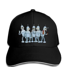 Смешные бейсболки Бендер бейсболка популярный персонаж из мужской моды кепка