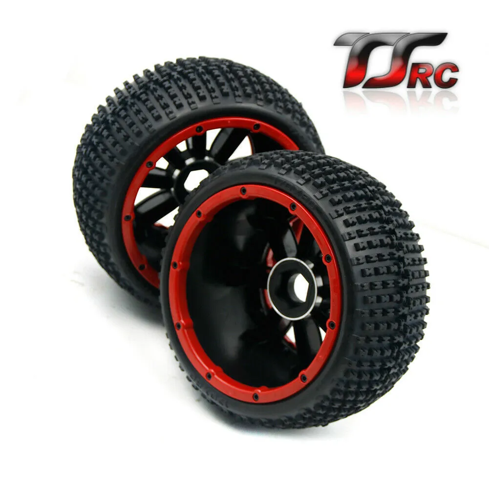 Комплект шин переднего и заднего колеса для 1/5 MADMAX HPI ROVAN KM Baja 5B Rc автозапчасти - Цвет: rear