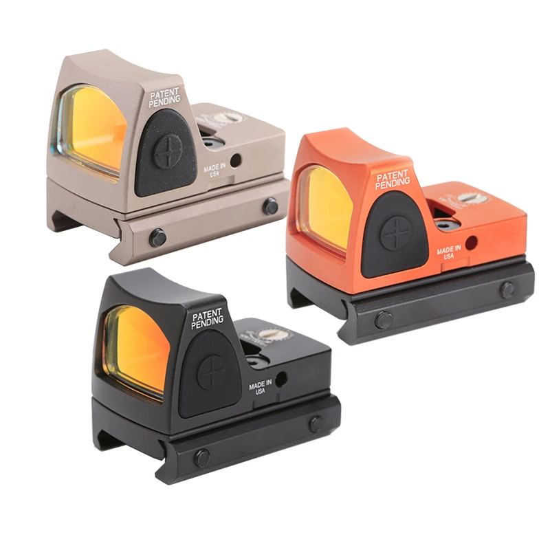 

Тактический Регулируемый коллиматор AR 15, аксессуары, коллиматор Glock RMR, мини-прицел с красной точкой, оптический прицел для страйкбола, охоты