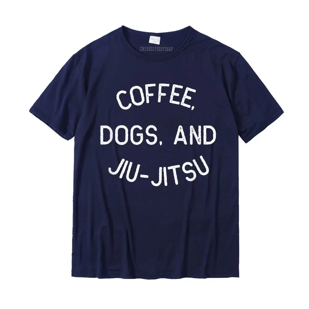 Camisa Fitness Tight Men Tshirts High Quality ostern Day Short Sleeve Crewneck Pure Cotton T Shirt Party Tee Shirt Coffee Dogs Jiu Jitsu Shirt for BJJ Jujitsu Gift__MZ14923 navy