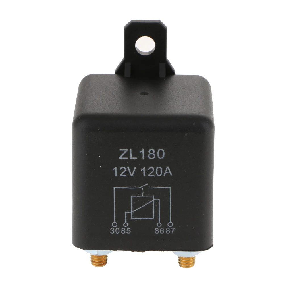 ZL180 автомобиль 2Pin следа+ 2 терминала сверхмощный сплит реле заряда 12 В 120A