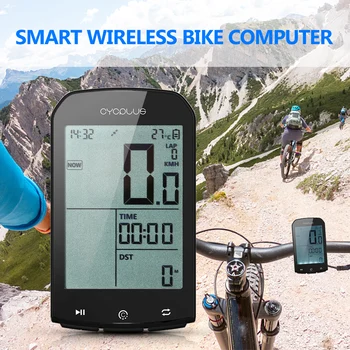 

Smart GPS Bicycle Computer BT 4.0 ANT+ Bike Wireless Computer Digital Speedometer Backlight IPX6 Accurate Cycling Bike Computer