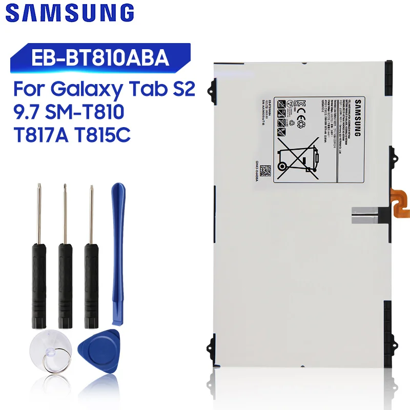 Original Replacement Samsung Battery For Galaxy Tab S2 9.7 T815C S2