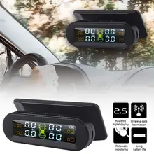 Система мониторинга давления в шинах TPMS на солнечных батареях с 4 внешними датчиками