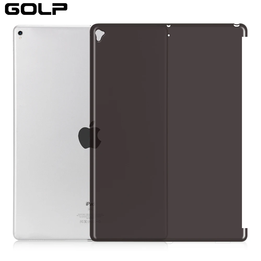 Противоударный силиконовый чехол накладка для iPad Pro 12 9 2015 2016 2017 GOLP мягкий из ТПУ