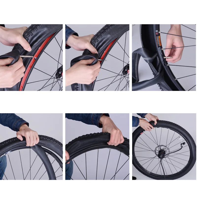 Новая велосипедная внутренняя трубка 16 20 24 26 дюймов прочная шина для горного велосипеда Велоспорт Outoor BN99