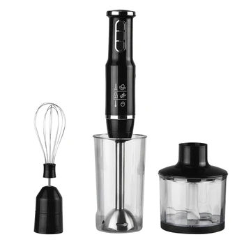 

4 in1 Stainless Steel Immersion Hand Stick Blender Electric Mixer Juicer Vegetable Meat Grinder Shredder Smoothies Machine