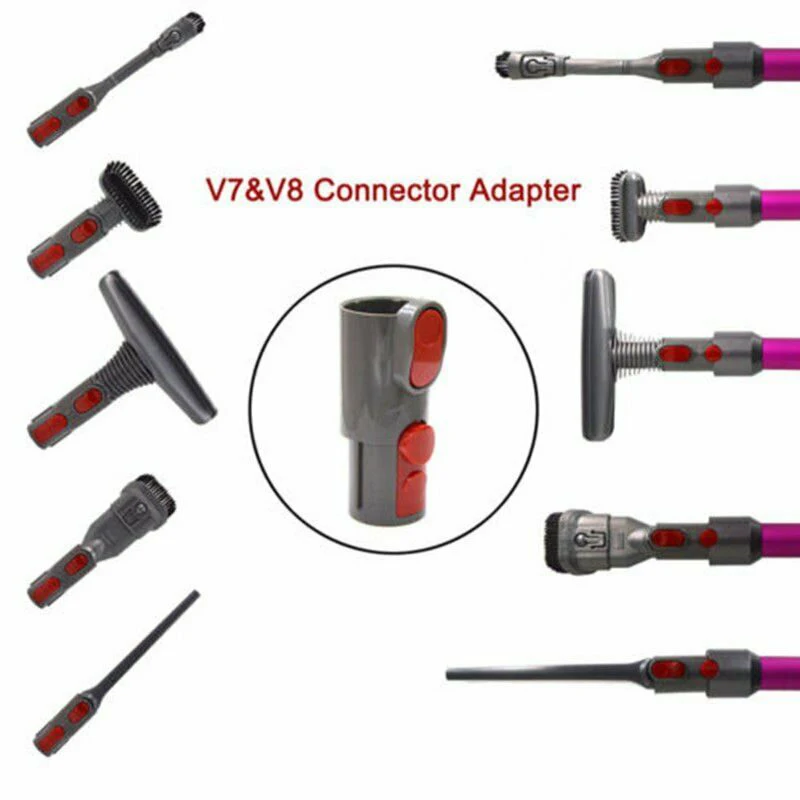 8 шт. Запчасти для пылесоса Dyson V6 V7 V8 V10 напольные углы компьютера