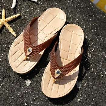 

High Quality Men's Shoes Slippers Plus Size 35-45 Fashion Summer Men Flip Flops Outdoor Soft Casual Shoes Men Unisex Slippers