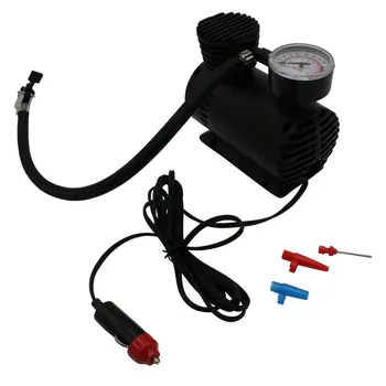 

12V Portable Mini Air Compressor 300 Psi Car Van Bike Tyre Inflator Cigarette Car Air Pump Auto Accessories