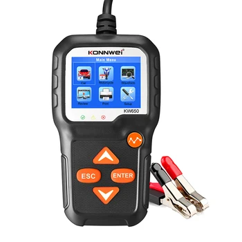 

Car Battery Tester 12V Car Auto Battery Load Tester on Cranking System&Charging System Scan Tool 3 seconds to get battery status