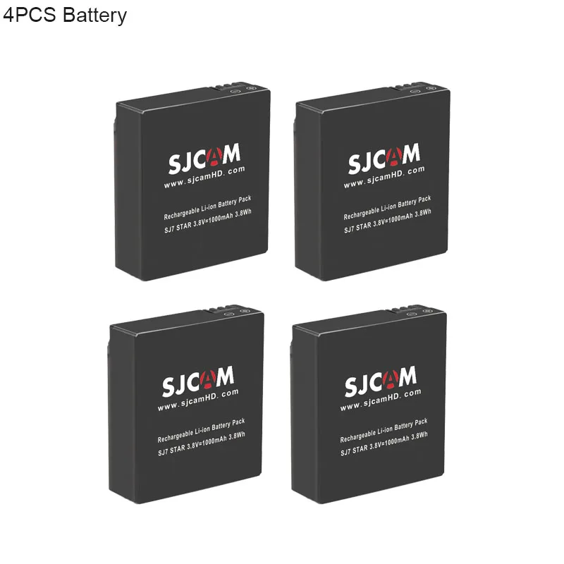 sjcam sj7 star battery 4pcs