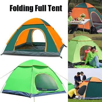 

Newly High Quality Outdoor Automatic Camping Tent Folding Fast Open Travel Beach Camp Garden Sun Shade Tent SMN88