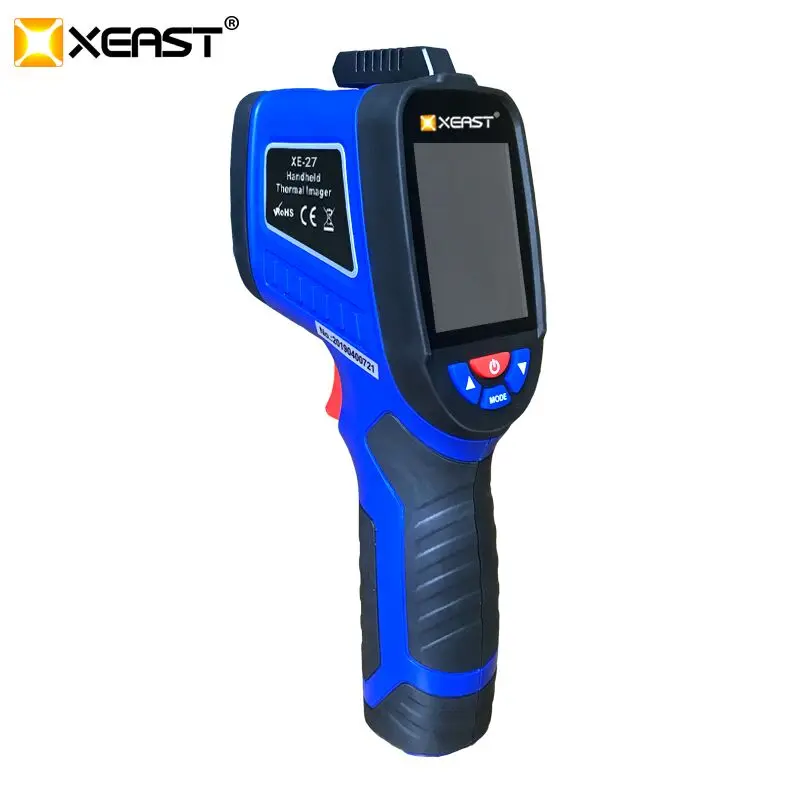 Портативная тепловизионная камера Xeast 2 4 дюйма с цветным экраном инфракрасный
