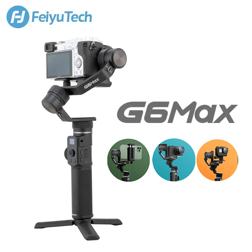 3-осевой карданный стабилизатор FeiyuTech Feiyu G6 Max Для беззеркальных камер карманных