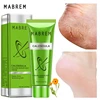 MABREM Foot Treatment Cream Whitening Anti-cracking Moisturizing Foot Care Exfoliating Scrub Anti-dry Calendula Olive Repair 40g ► Photo 1/6
