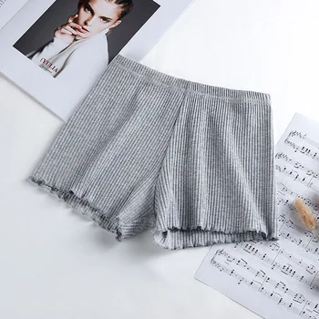 

Short Panties Women Boyshorts Solid Safety Shorts Panties Comfort High Waist boxer Female Lingerie Underwear Intimates