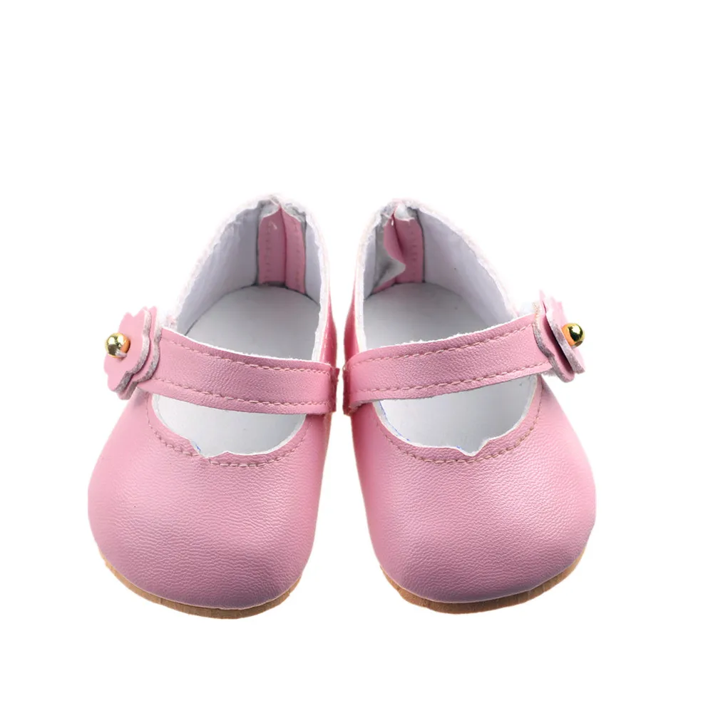Кукольная одежда обувь 3 вида стилей кукольная кожаная обувь для 18 дюймов американская кукла для поколения кукольные аксессуары Игрушки для девочек - Цвет: b681