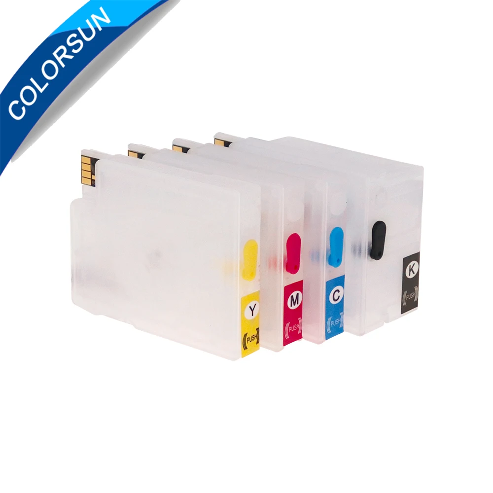 Colorsun для HP 932 XL 933 многоразовые чернильные картриджи Officejet 6100 6600 6700 7110 7610 7612 7510 с