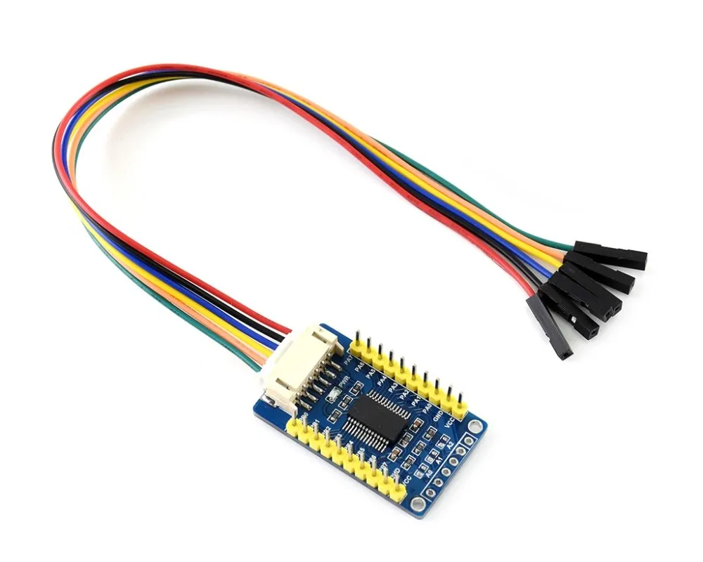 MCP23017 Плата расширения IO I2C расширяет интерфейс 16I/O контакты Совместимость с Raspberry