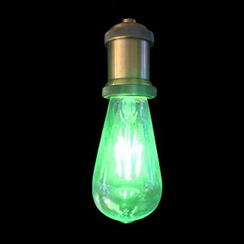 4 Вт 6 Вт E27 лампы Эдисон лампы красный синий зеленый розовый огни красочная часть светодиодная лампочка декоративная лампа накаливания с регулируемой яркостью