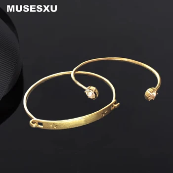 

Jewelry & Jewelry New Fashion 3-piece Lettered Label Bracelet Opening Lovely Bracele For Women Party Wedding Gift
