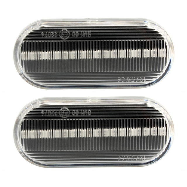 Dynamic Flowing LED Side Light Car Turn SignalLight Compatible with Transporter T5 Golf 3 4 B5 Lupo Bora Multivan