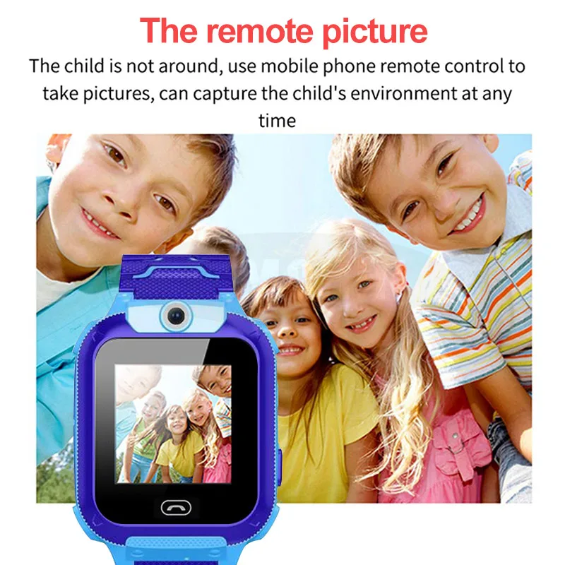Новейший 1,44 дюймовый Q12 смарт-телефон часы для детей водонепроницаемый спортивный умный браслет циферблат вызов голосовой чат умные часы