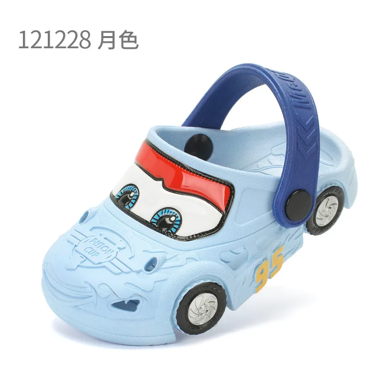 children's sandals near me Summer Disney new hole shoes 2-7 years old boys and girls anti-skid car beach sandals and slippers boy sandals fashion Children's Shoes