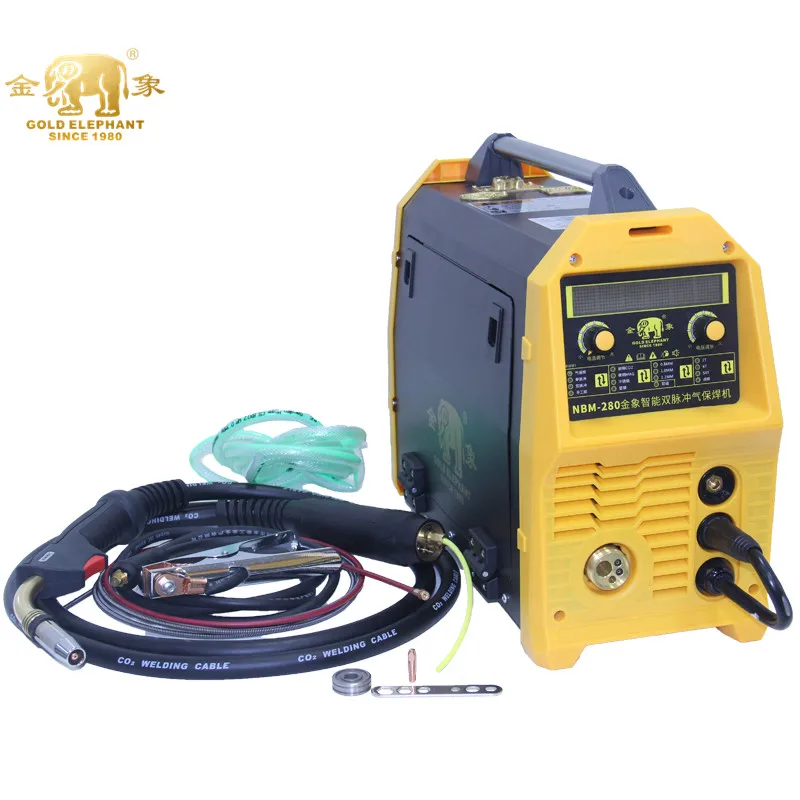 Nbm280 New Product Inverter Aluminum For Sale Double Pulse Mig Welder