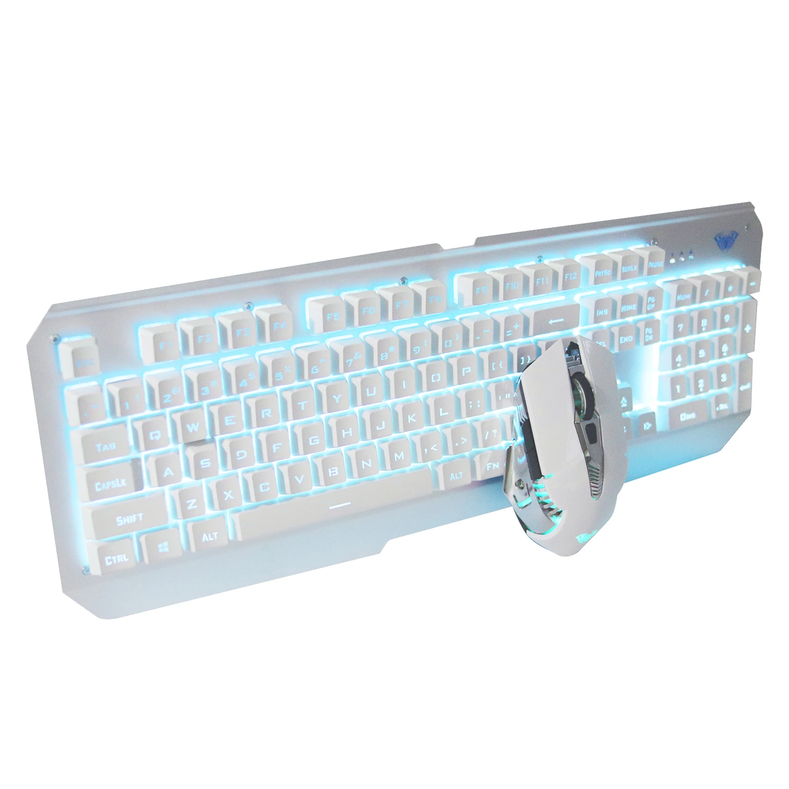 Wireless 2.4G Keyboard Mouse Combos Optical USB Mouse 110 Keys Keypad Ergonomic Portable Gaming Keyboard And Mouse For Laptop PC