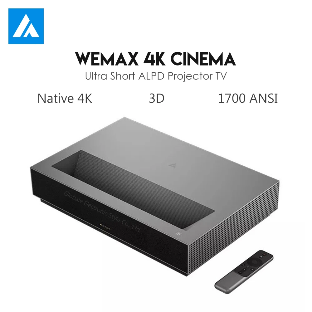 Оригинальный лазерный проектор Wemax 4K для кинотеатра ТВ HD 150 дюймов 1700ANSI домашний