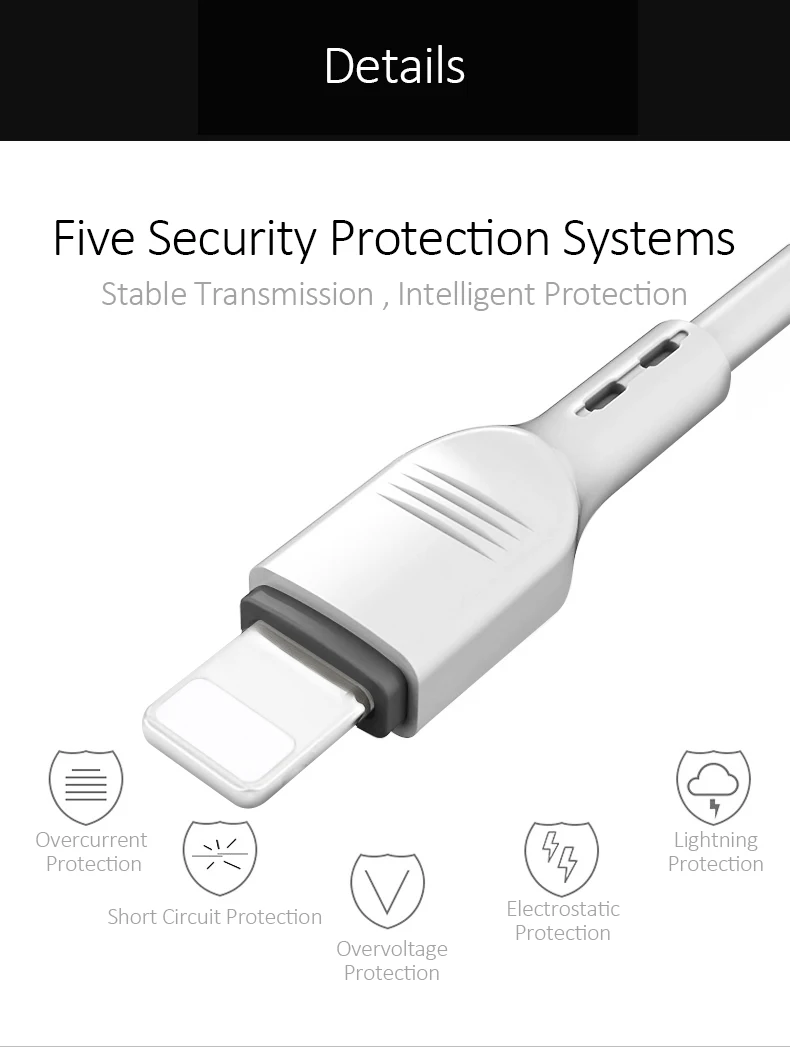 USB Cable For iPhone Charger Fast Data Charging Mobile Phone Cable For iPhone Xs Max Xr X 11 8 7 6 6S 5 5S iPad Wire Cord