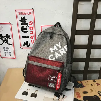 

Backpack Fashion Trend Ladies Bag Campus Student Bag Oxford Cloth Waterproof Wear Bag Outdoor Travel Backpack Shoulder Bags HOT